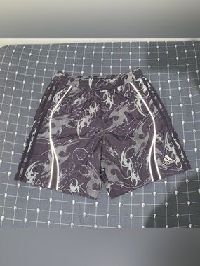 Adidas Adilenium Season 4 Teamgeist Woven Shorts Purple Size: Medium